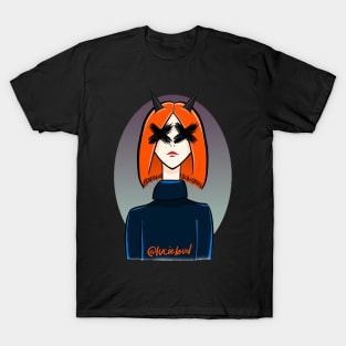 DEMON GIRL by Lucie Leud T-Shirt